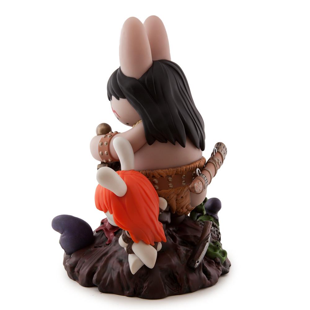 Frazetta Labbit the Barbarian 10" Vinyl Art Figure by Frank Kozik - Kidrobot - Designer Art Toys