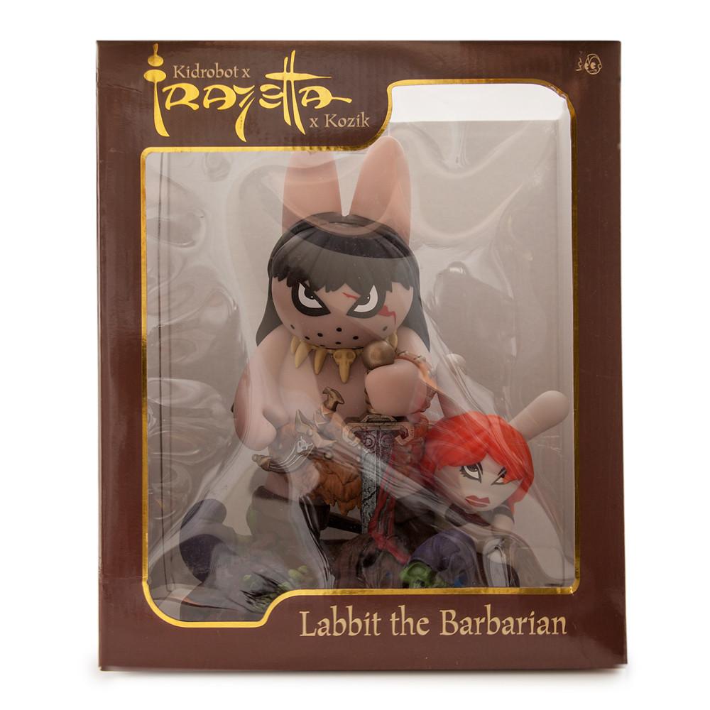 Frazetta Labbit the Barbarian 10" Vinyl Art Figure by Frank Kozik - Kidrobot - Designer Art Toys