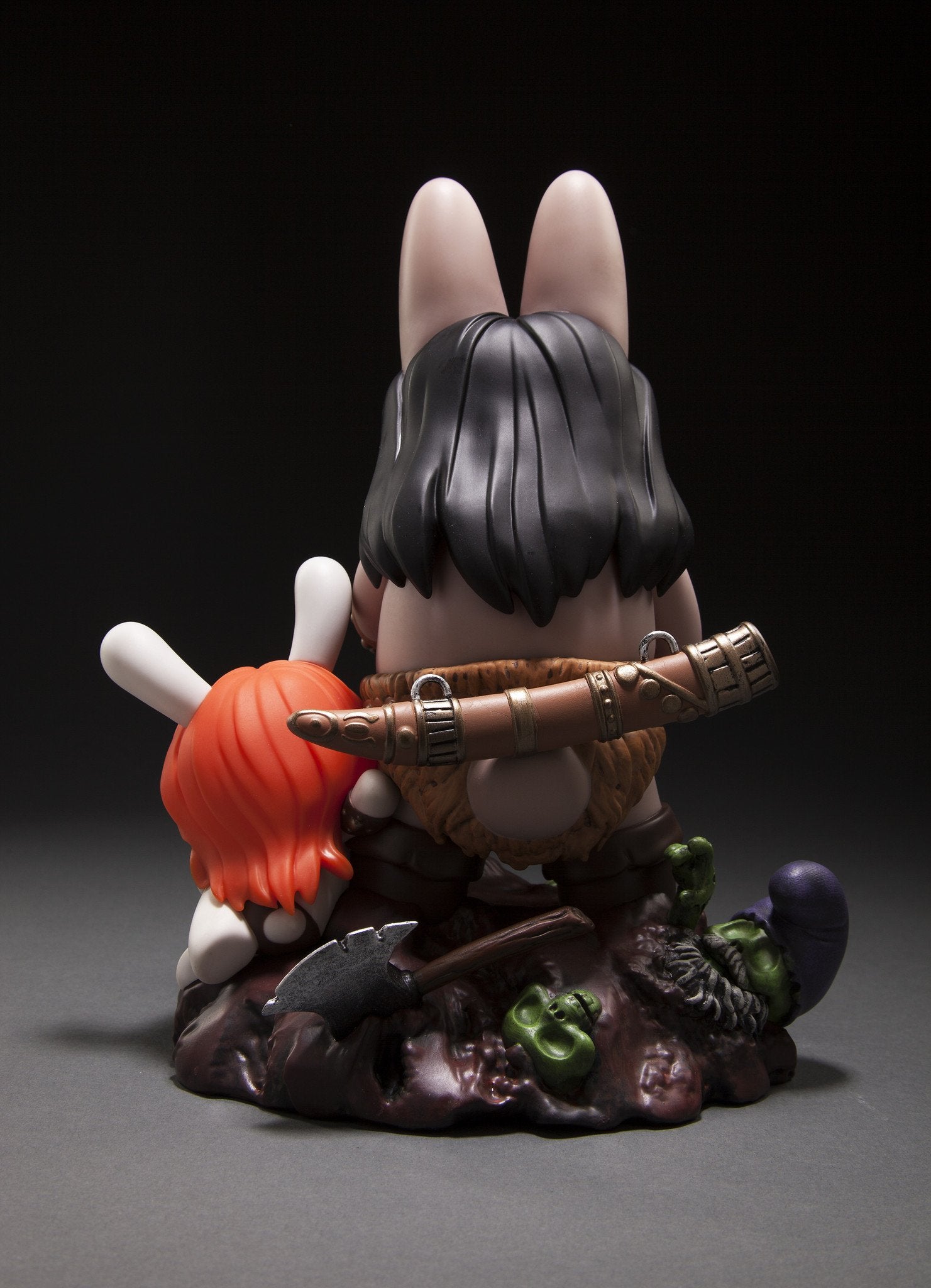 Frazetta Labbit the Barbarian 10" Vinyl Art Figure by Frank Kozik - Kidrobot - Designer Art Toys