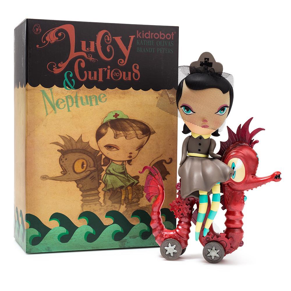 Lucy Curious Dark Harbor Art Figure by Kathie Olivas - Kidrobot - Designer Art Toys