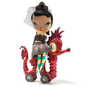 Lucy Curious Dark Harbor Art Figure by Kathie Olivas - Kidrobot - Designer Art Toys
