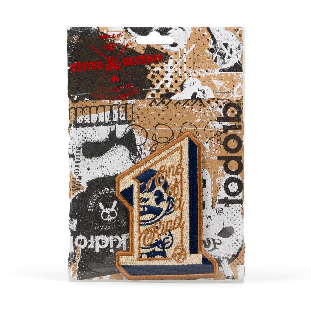 One O' A Kind Kidrobot Stitch & Destroy Patch - Kidrobot - Designer Art Toys
