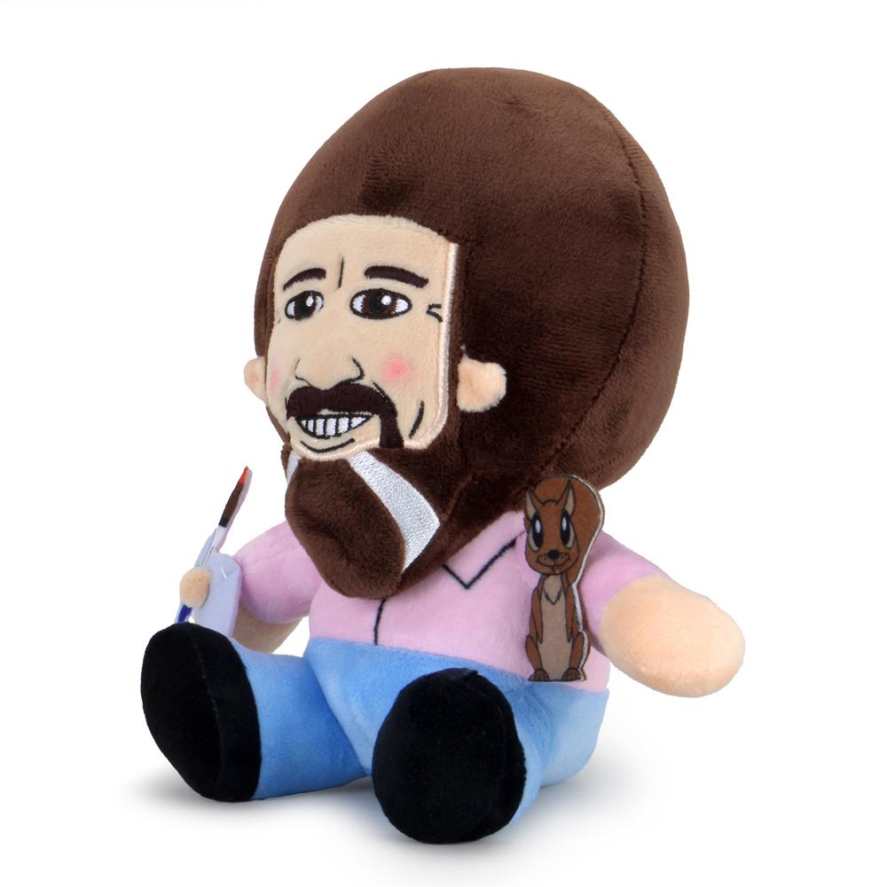 Bob Ross with Peapod 8" Plush Phunny - Kidrobot - Designer Art Toys