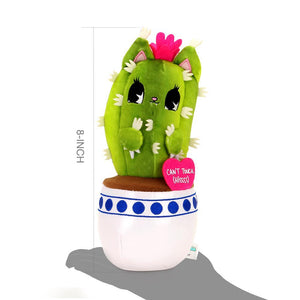 Catcus Plush: Can't Touch Hiss Edition by Linda Panda - Kidrobot - Designer Art Toys