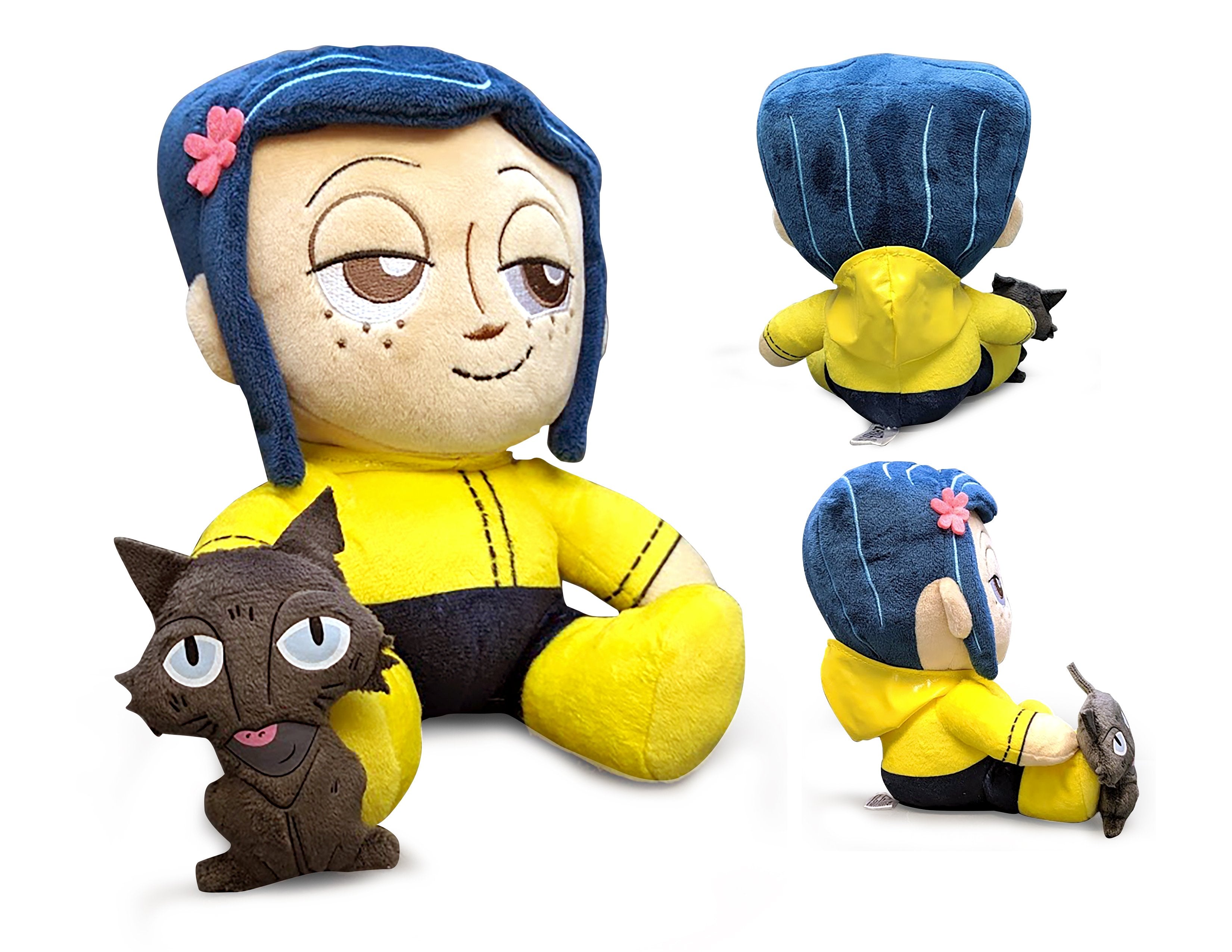 Coraline and the Cat Plush Phunny by Kidrobot - Kidrobot - Designer Art Toys