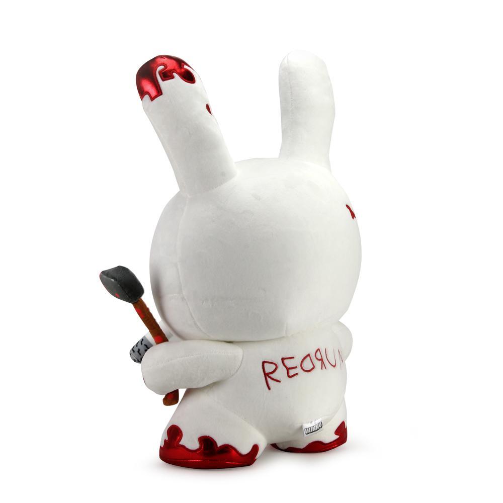 REDRUM 20" Plush Dunny by Frank Kozik - Kidrobot - Designer Art Toys