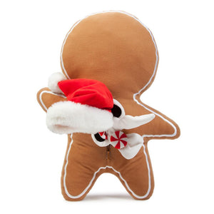 Yummy World Large Gingerbread Jimmy Christmas Cookie Interactive Plush - Kidrobot - Designer Art Toys