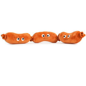 Yummy World Large Siamese Sausage Links Plush - Kidrobot - Designer Art Toys
