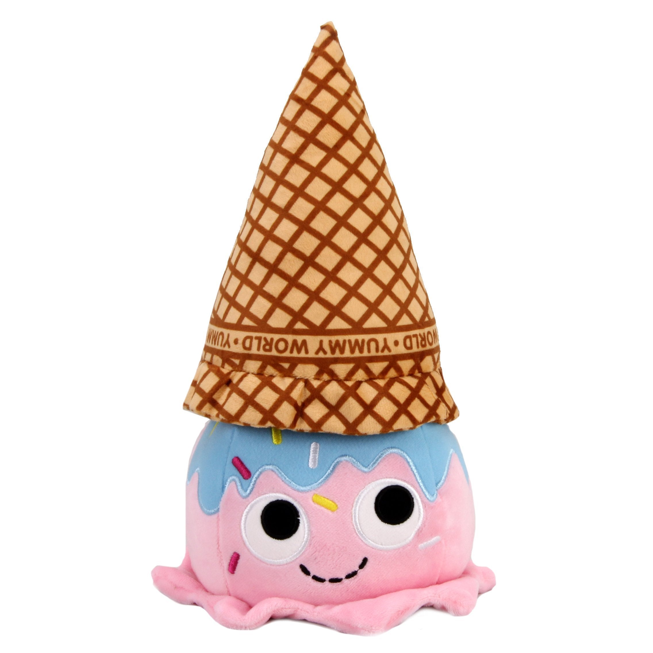 Yummy World Walter Waffle Cone Ice Cream Scoop Plush - Kidrobot - Designer Art Toys