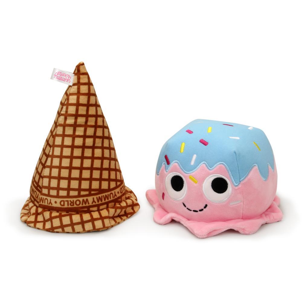 Yummy World Walter Waffle Cone Ice Cream Scoop Plush - Kidrobot - Designer Art Toys
