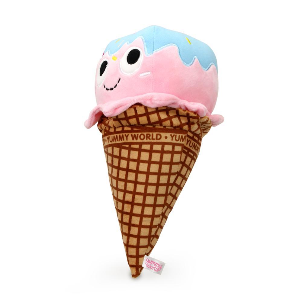 Yummy World Walter Waffle Cone Ice Cream Scoop Plush - Kidrobot - Designer Art Toys