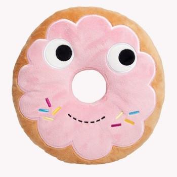 Big Pink Donut Pillow / Doughnut Pillow / Donut Cushion / Food