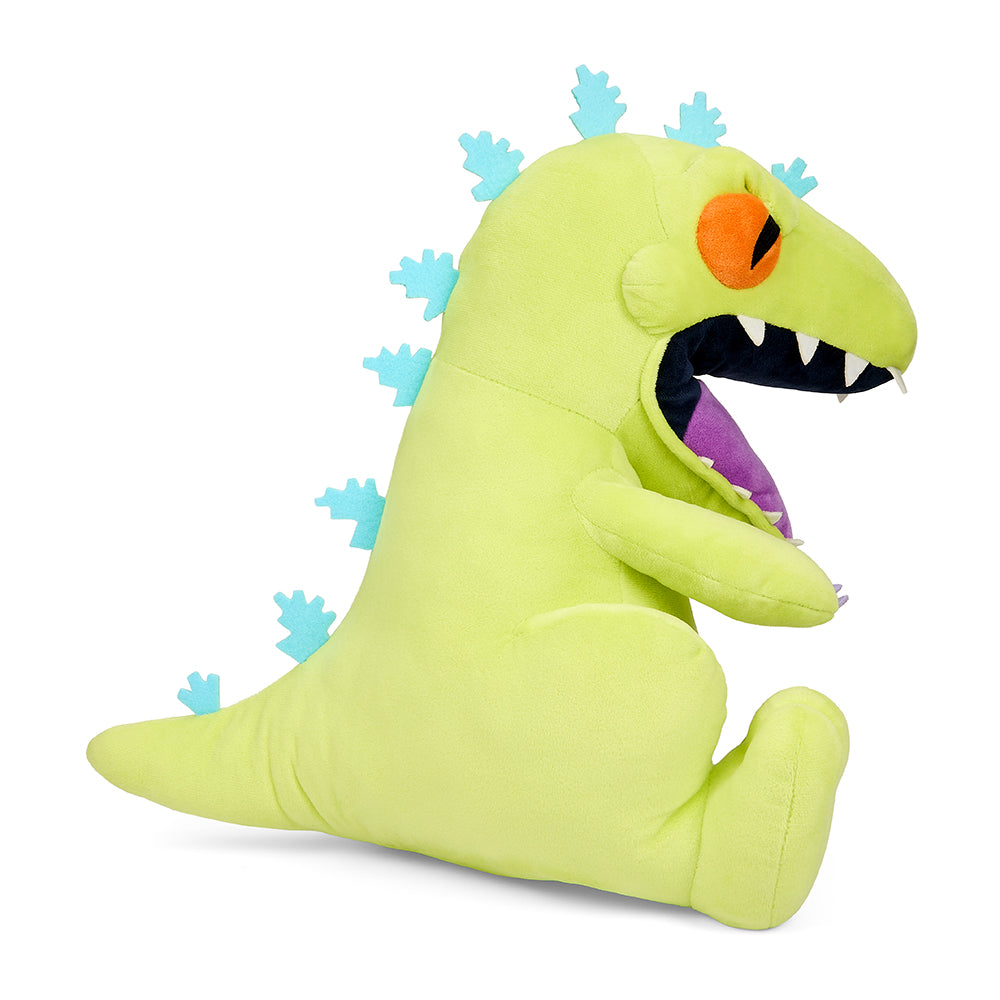 Rugrats Reptar 16-inch plush toy with shake-action, soft fabric, and expressive features from the Rugrats plush collection.