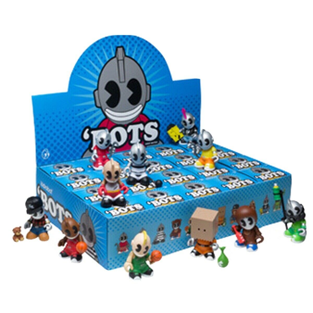 Kidrobot Bots Mini Series Blind Boxed Vinyl Figure - Kidrobot - Shop Designer Art Toys at Kidrobot.com
