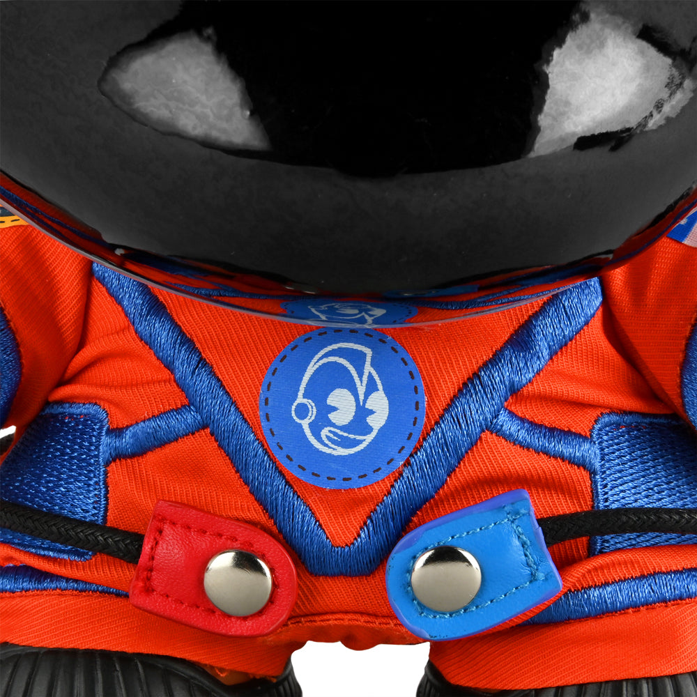 Kidrobot SDCC 2021 Stars My Destination 8-inch Astronaut Dunny Con Exclusive Orion Edition, detailed vinyl collectible figure.