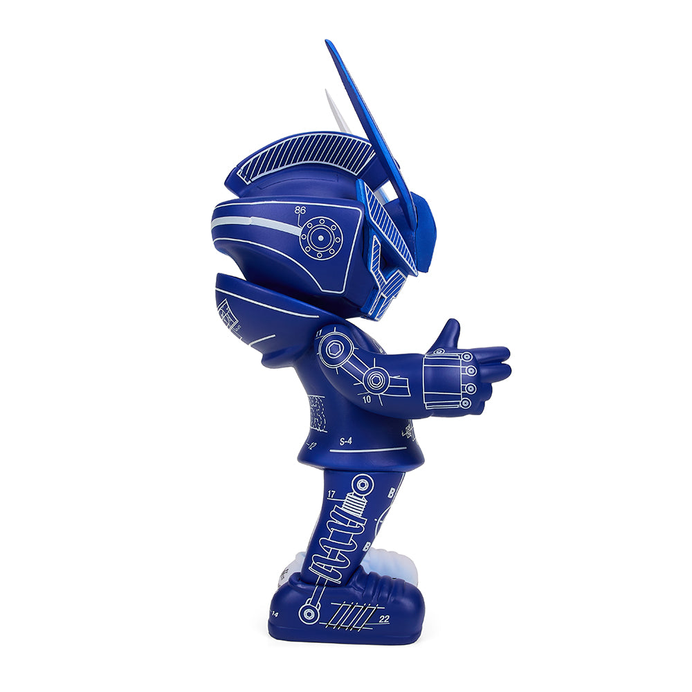 Sergio Mancini x Quiccs TEQ63 6” Art Figure - Blueprint Edition (SDCC 2022 Exclusive) - Kidrobot - Shop Designer Art Toys at Kidrobot.com