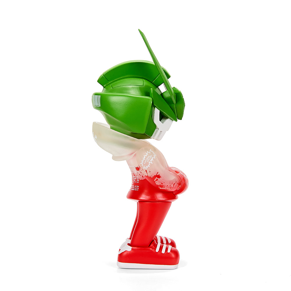 Kidrobot Sket One x Quiccs Sketratcha TEQ63 6-inch art figure, half-full edition with limited run of 300 vinyl collectible.