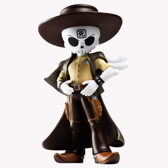 Huck Gee x Kidrobot Skullslinger Art Figure - Blondie Edition - Kidrobot - Shop Designer Art Toys at Kidrobot.com