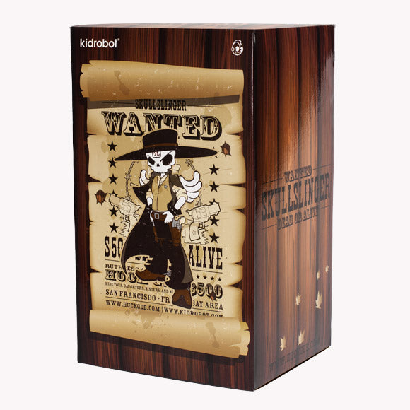 Huck Gee x Kidrobot Skullslinger Art Figure - Blondie Edition - Kidrobot - Shop Designer Art Toys at Kidrobot.com