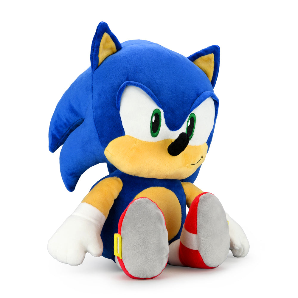 Sonic the Hedgehog HugMe Shake plush toy featuring Sonic with a soft, cuddly design from Sonic the Hedgehog brand.