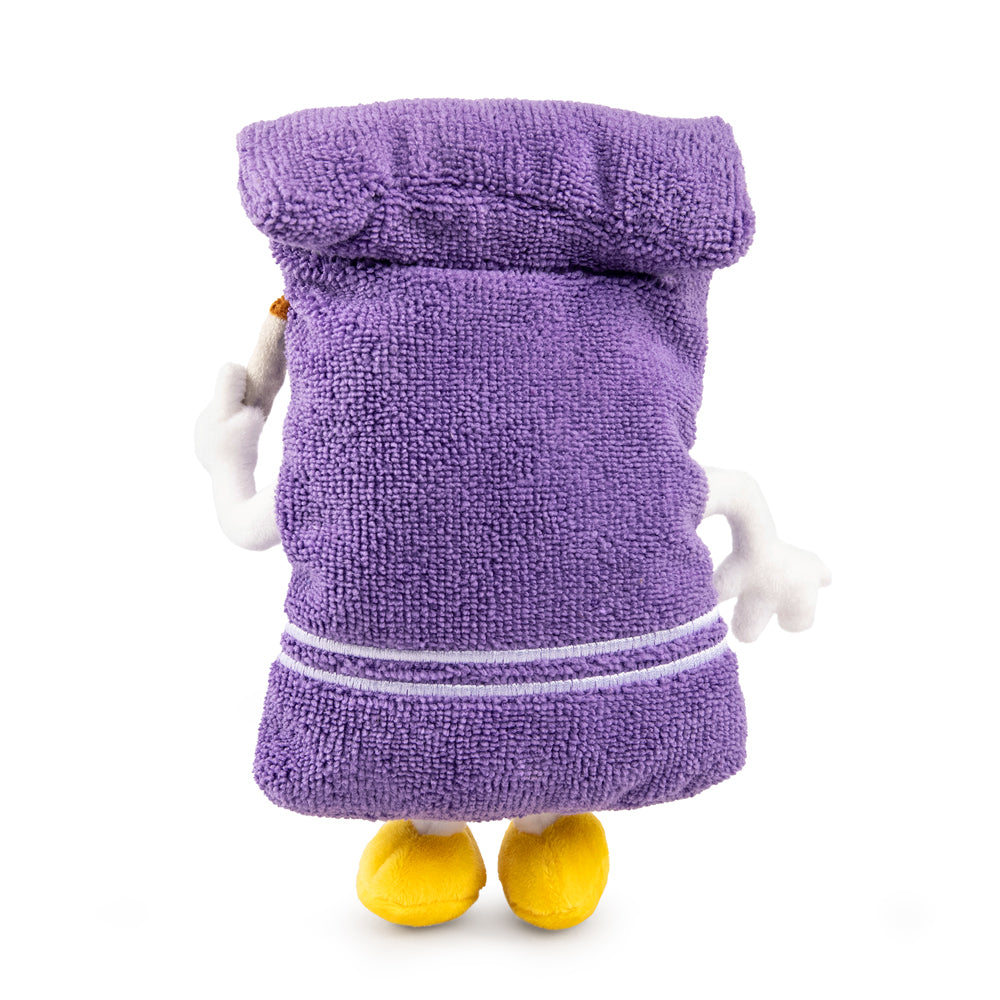South Park Towelie plush toy, 10-inch Stoned Towelie character from Kidrobot, soft and cuddly with detailed features.