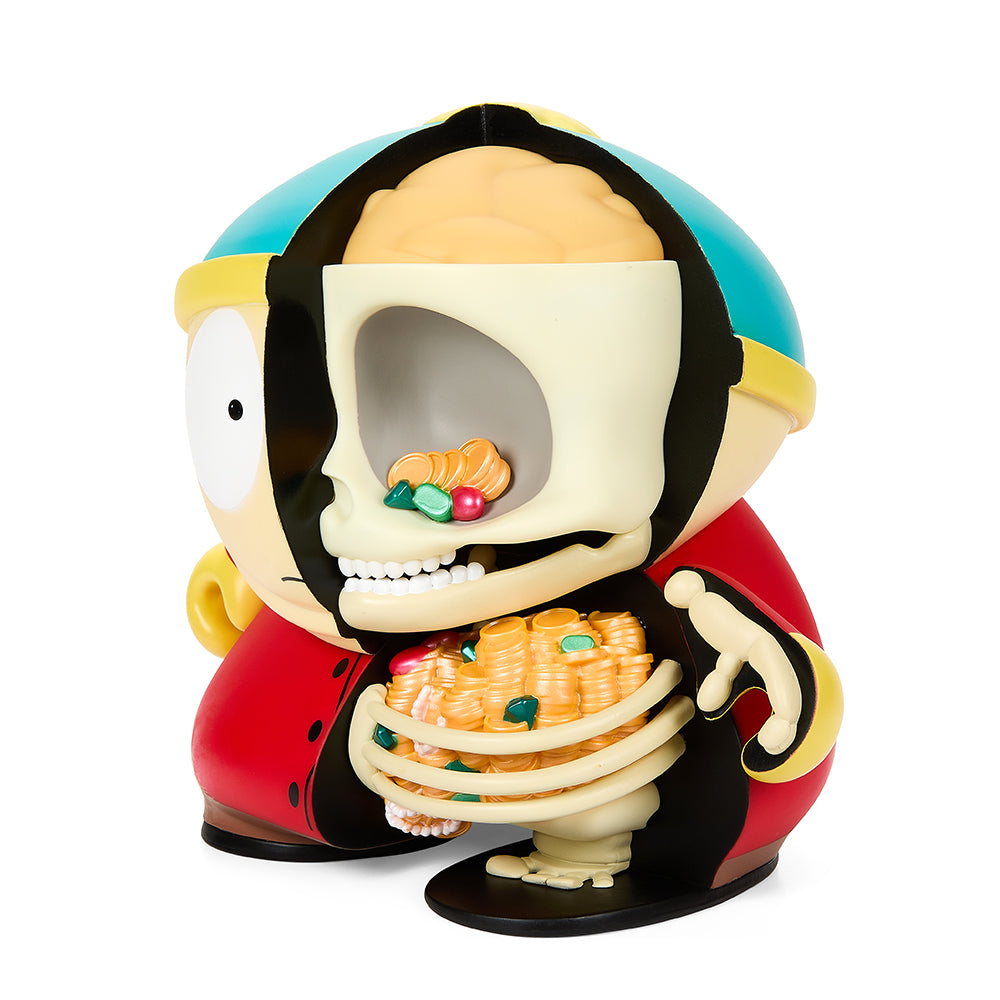 South Park Anatomy Cartman 8-inch vinyl art figure by Kidrobot, featuring detailed design and vibrant colors.