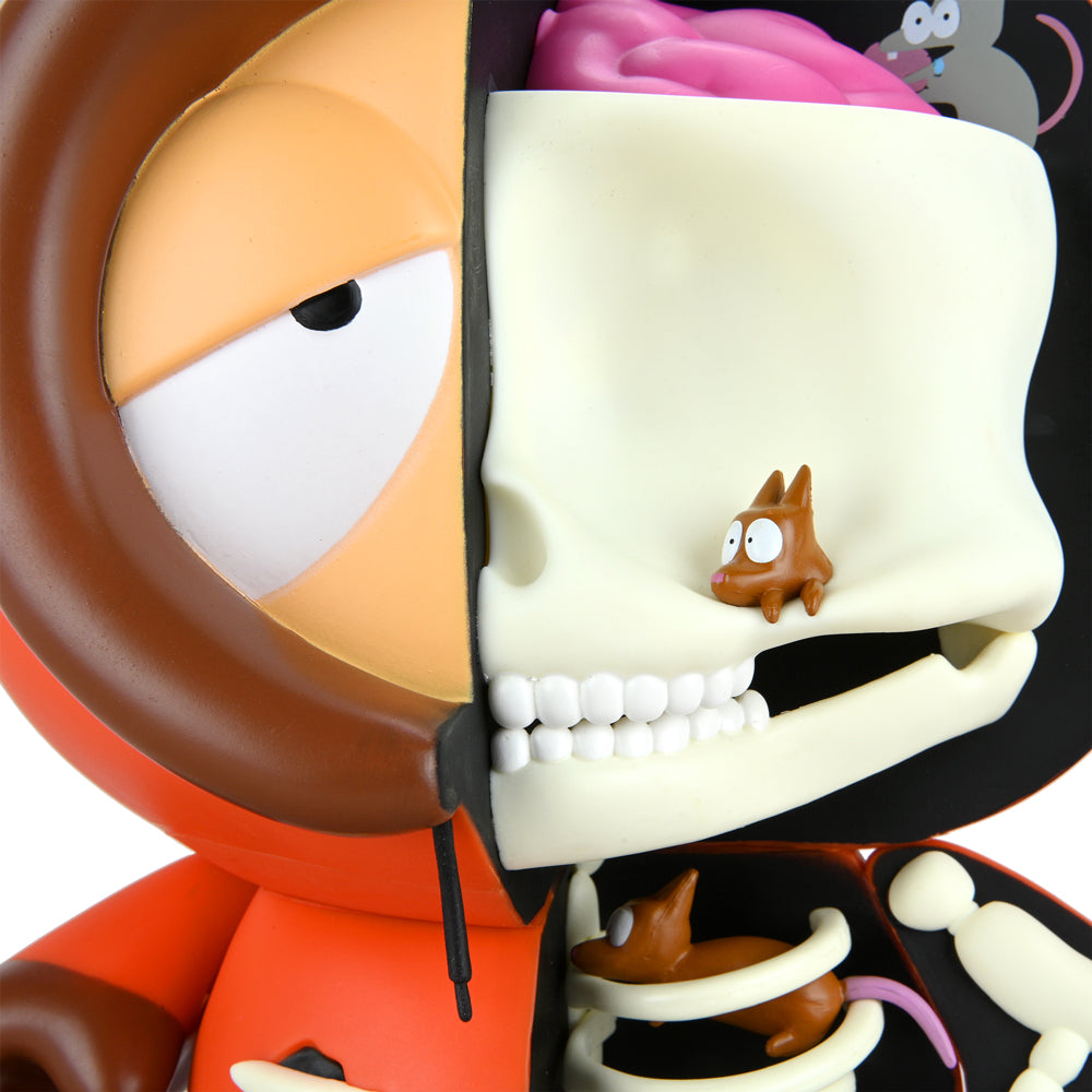 South Park Anatomy Kenny 8-inch vinyl art figure, showing detailed design of Kenny character from the animated series.