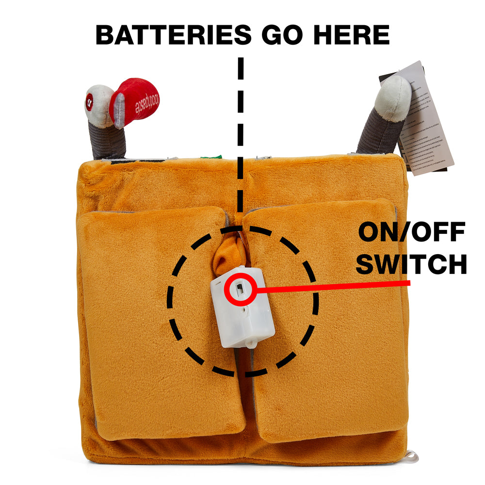 South Park AWESOM-O 4000 Cartman plush toy with soundchip, featuring detailed 16-inch soft plush of Cartman from South Park.