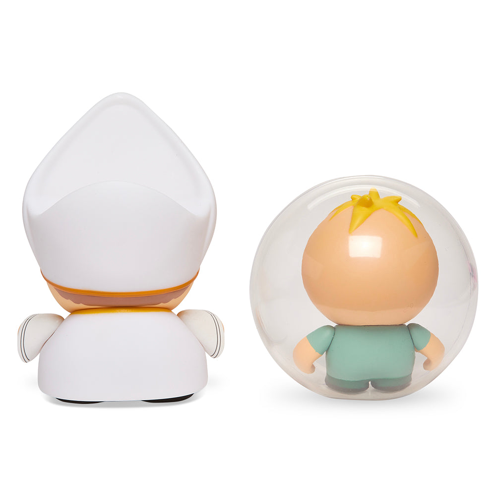 South Park Imaginationland Butters and Cartman 3-inch vinyl figures in a 2-pack, featuring detailed South Park character designs.