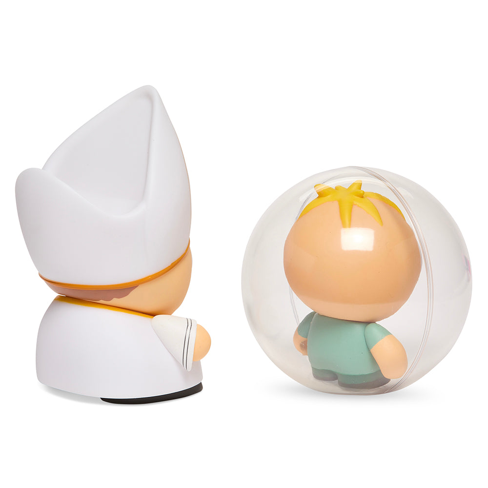South Park Imaginationland Butters and Cartman 3-inch vinyl figure 2-pack, featuring detailed character designs from the animated series.