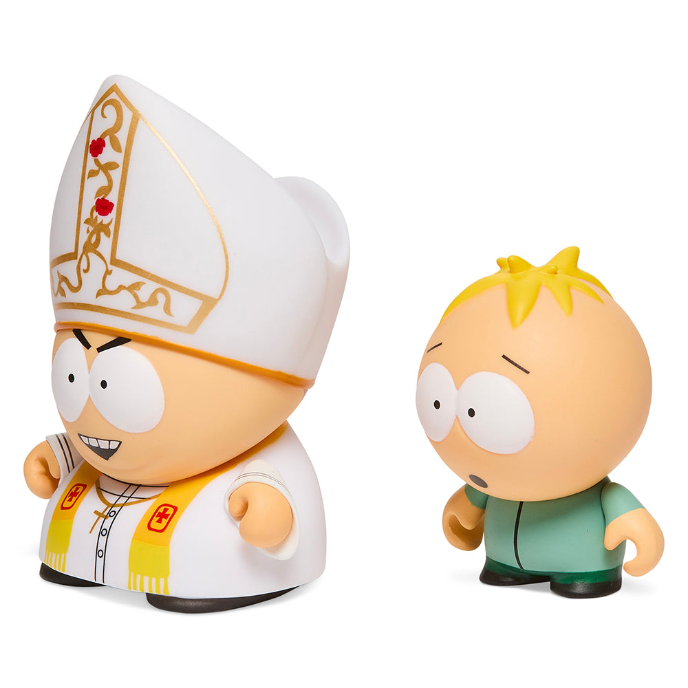 South Park Imaginationland Butters and Cartman 3-inch vinyl figures in a 2-pack, featuring detailed character designs.