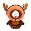 South Park Christmas 8-inch Phunny plush set featuring Santa Cartman, Reindeer Kenny, and plush versions of Kyle and Stan.