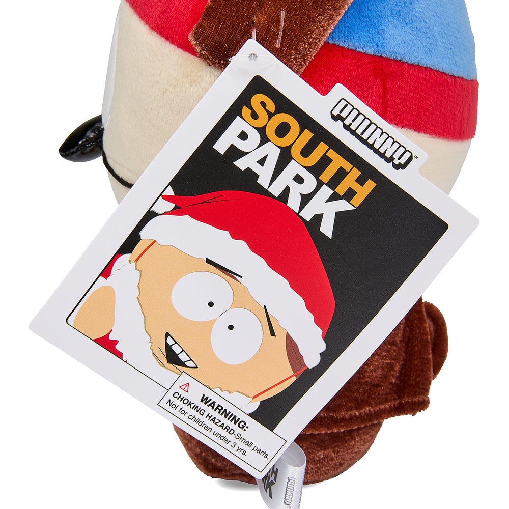 South Park Reindeer Stan 8-inch Phunny Plush by Kidrobot, soft plush toy featuring Stan dressed as a reindeer.