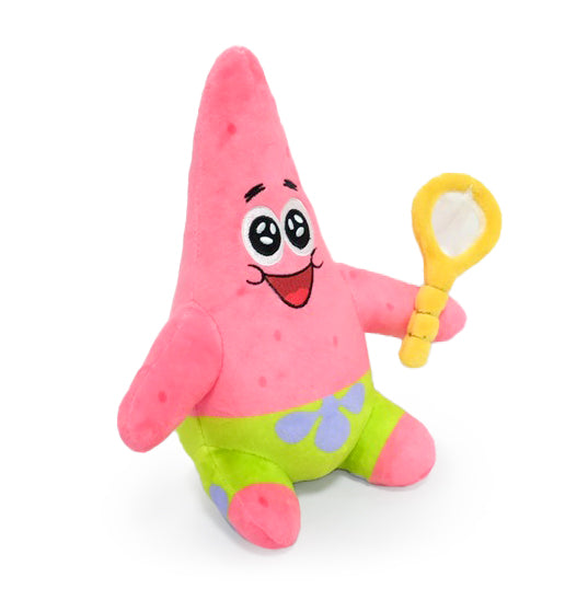 SpongeBob SquarePants Jellyfishin' Patrick Star Phunny plush toy by Kidrobot featuring Patrick with jellyfish design and bright colors.