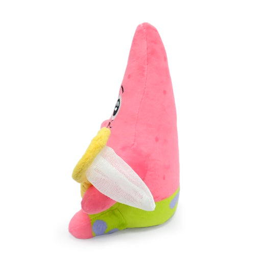 SpongeBob Jellyfishin' Patrick Star Phunny Plush by Kidrobot featuring Patrick Star holding a jellyfish, soft and detailed plush toy.