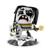 SpongeBob RockPants vinyl art toy figure by Kidrobot featuring SpongeBob SquarePants with a black vinyl finish.