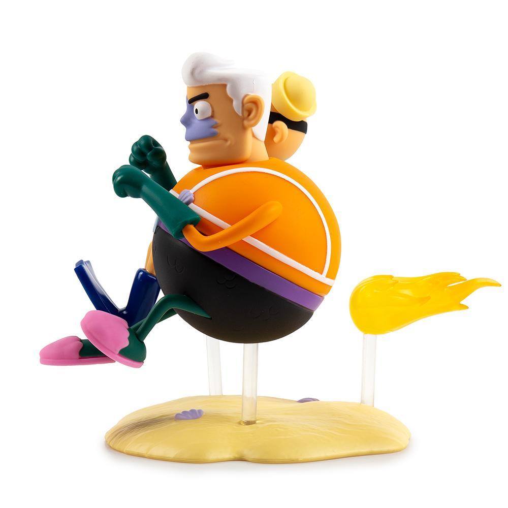 Nickelodeon SpongeBob SquarePants Mermaid Man and Barnacle Boy art figure by Kidrobot, featuring detailed vinyl character sculptures.