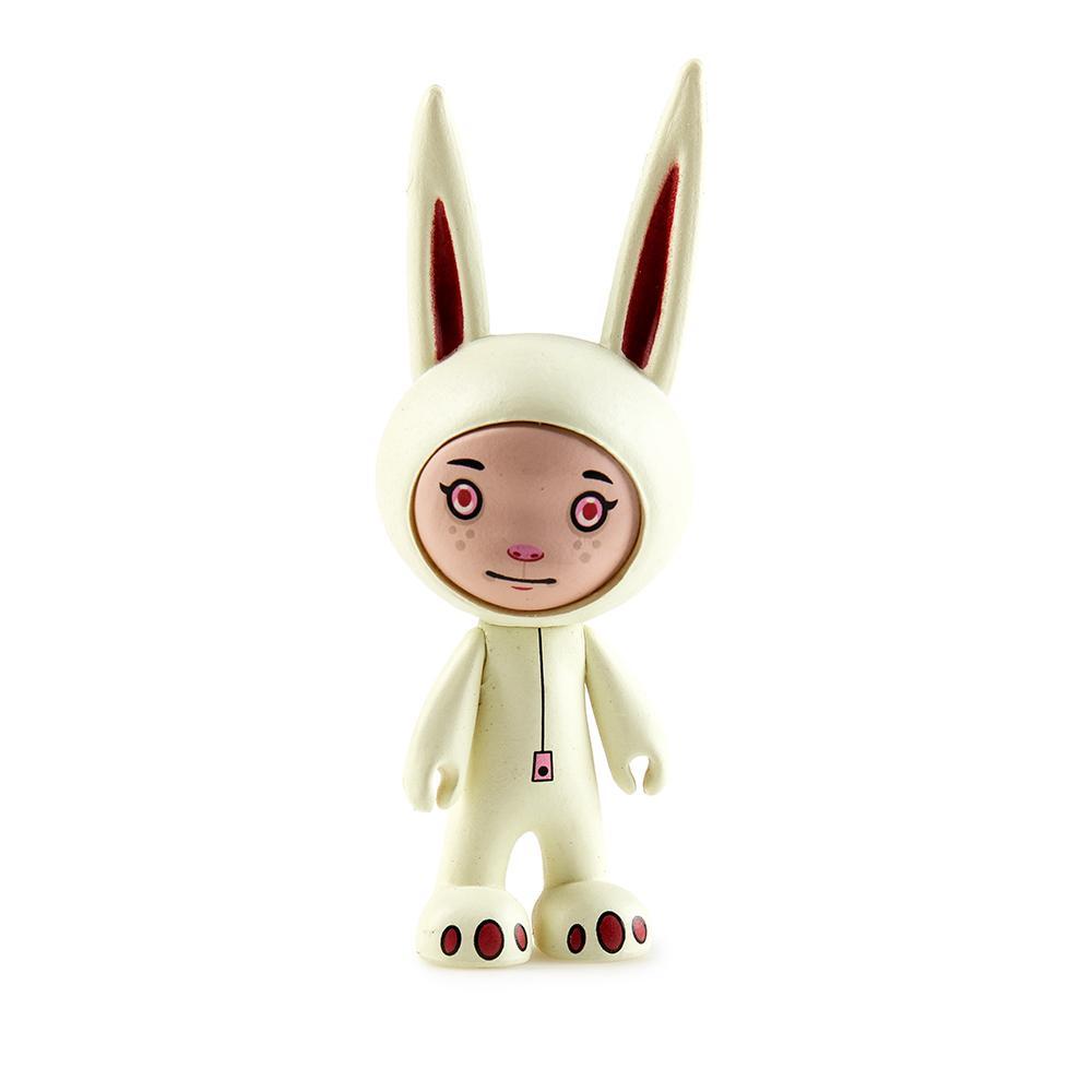 Mini vinyl figure from Tara McPherson's Stellar Dream Scouts series, showing a colorful, whimsical art design in a blind box packaging.