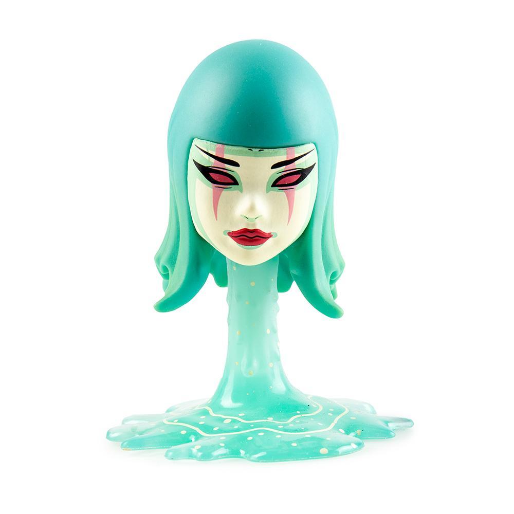 Mini vinyl art figure from Tara McPherson's Stellar Dream Scouts series, featuring a colorful, whimsical character in a blind box packaging.