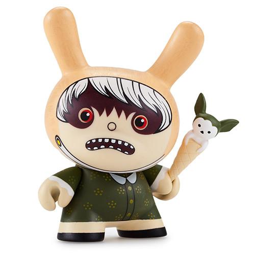 Sylvie 3-inch Dunny vinyl figure by Double Parlor featuring a stylized, colorful character design.