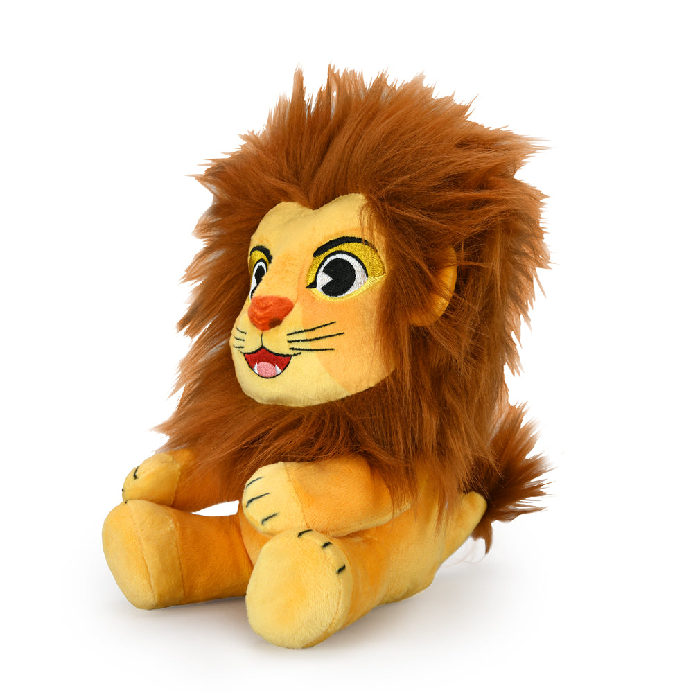 Disney The Lion King Simba 8-inch Phunny Plush by Kidrobot featuring soft, cuddly plush of Simba from The Lion King.