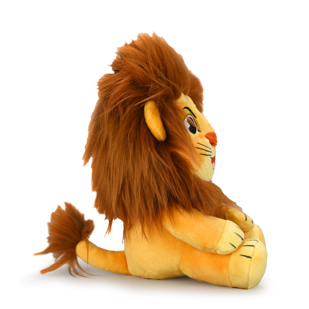 Disney Lion King Simba 8-inch Phunny Plush by Kidrobot featuring soft fabric and detailed lion character design.