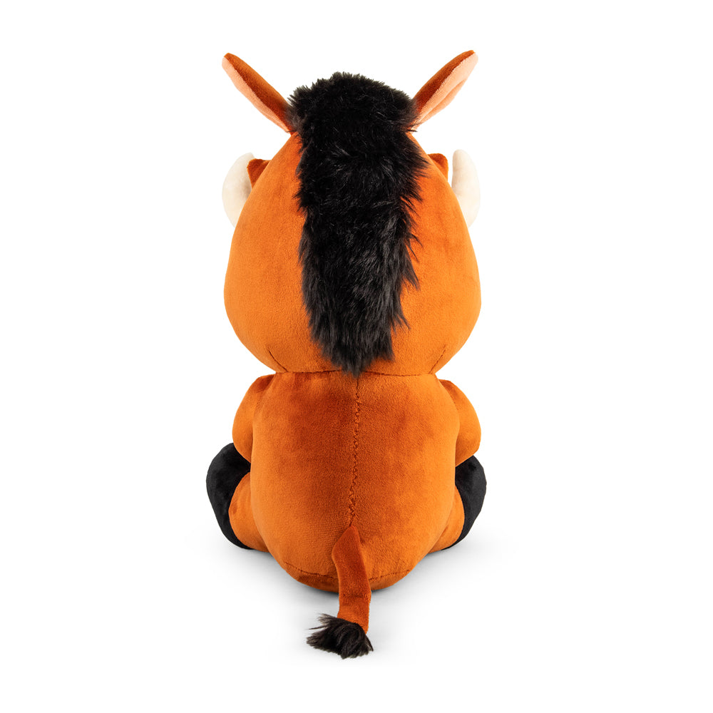 Disney The Lion King Timon & Pumba 16-inch HugMe plush by Kidrobot, soft stuffed toys of the beloved characters.