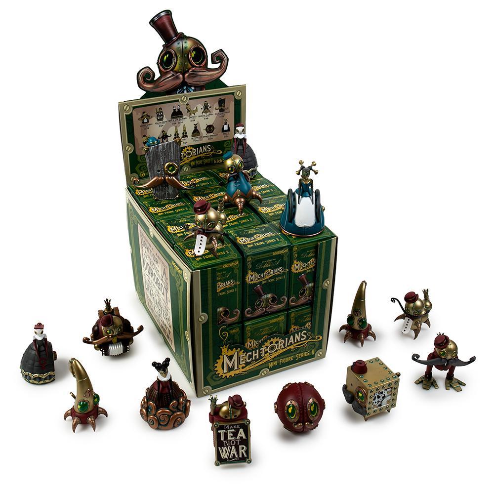 Vinyl The Mechtorians Mini Art Figure Series by Doktor A, detailed collectible toy with intricate design and vibrant colors.