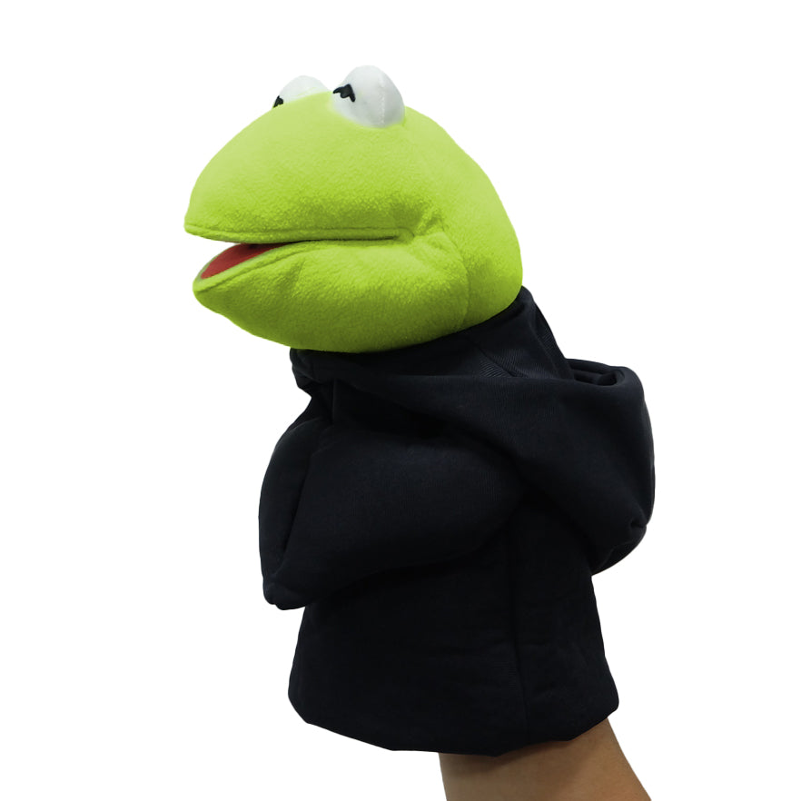 Disney The Muppets Constantine 12-inch plush hand puppet by Kidrobot, soft plush toy featuring detailed puppet design.