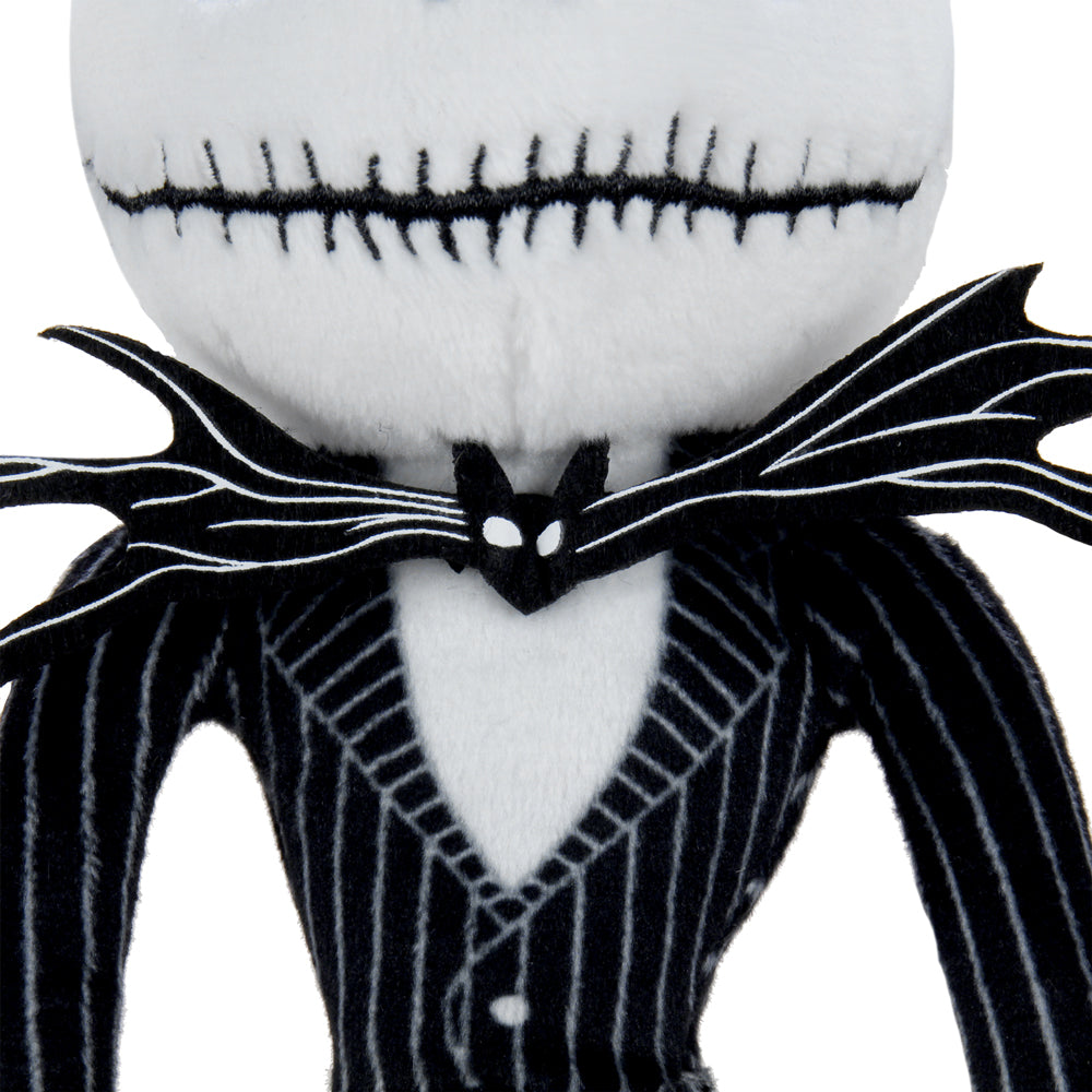 Disney The Nightmare Before Christmas Jack Skellington 10-inch Phunny plush toy, soft and detailed character plush from the Halloween-themed film.