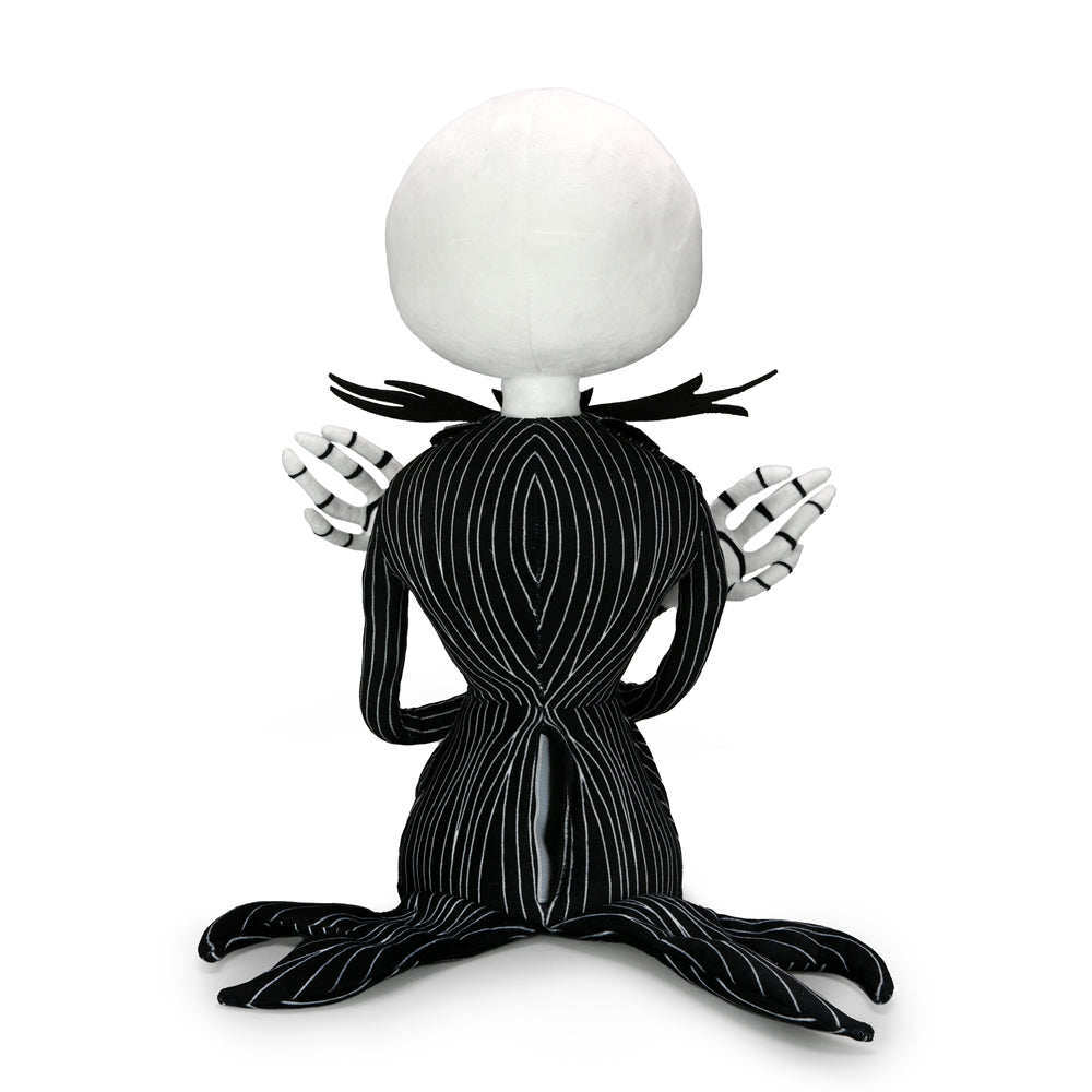 Disney The Nightmare Before Christmas Jack Skellington HugMe Shake Action Plush, soft plush toy featuring Jack Skellington from the movie.