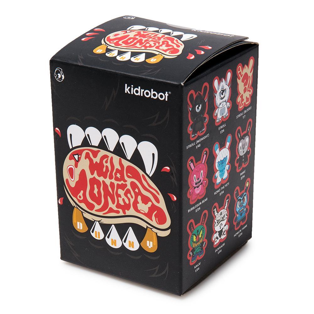 Vinyl Dunny art figure from The Wild Ones Blind Box series, featuring unique designs by various artists.