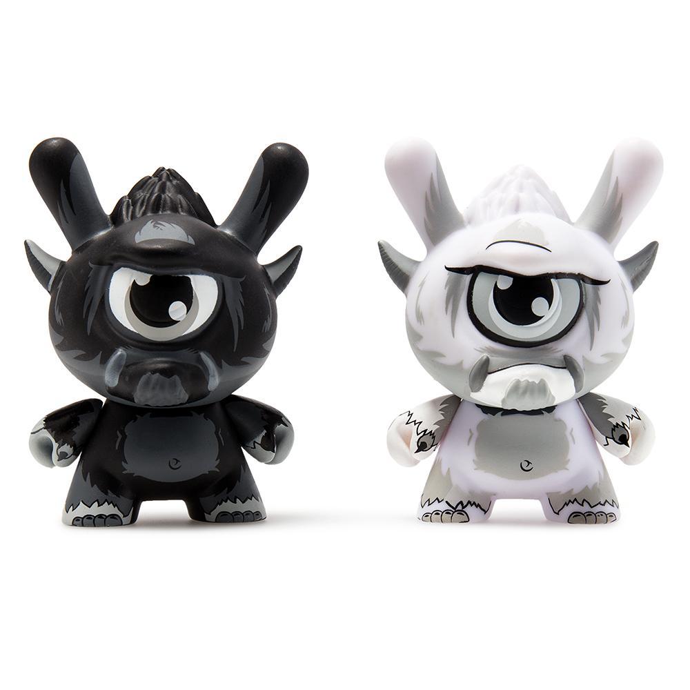 Vinyl Dunny art figure from The Wild Ones Blind Box by various artists, shown in its sealed blind box packaging.