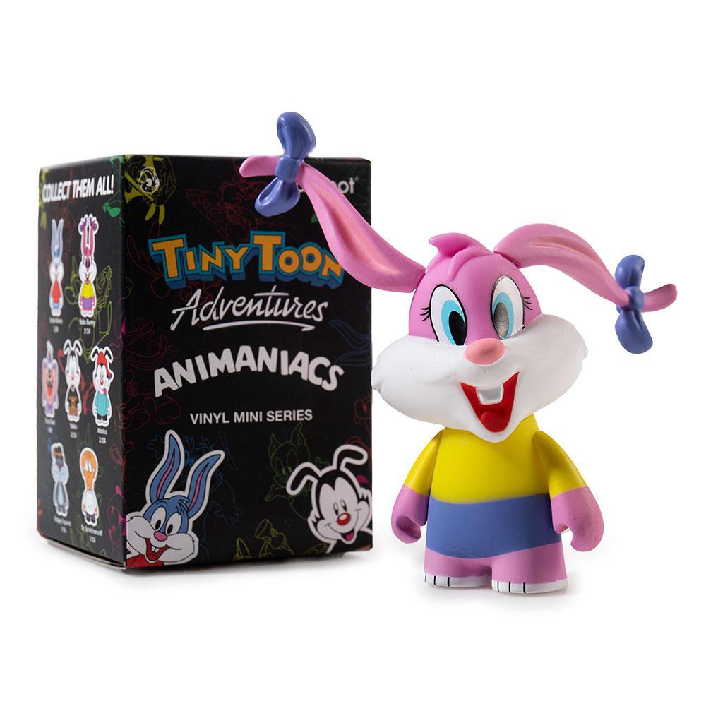 Vinyl Tiny Toon Adventures and Animaniacs mini figure from Kidrobot, single blind-boxed collectible toy with colorful cartoon characters.